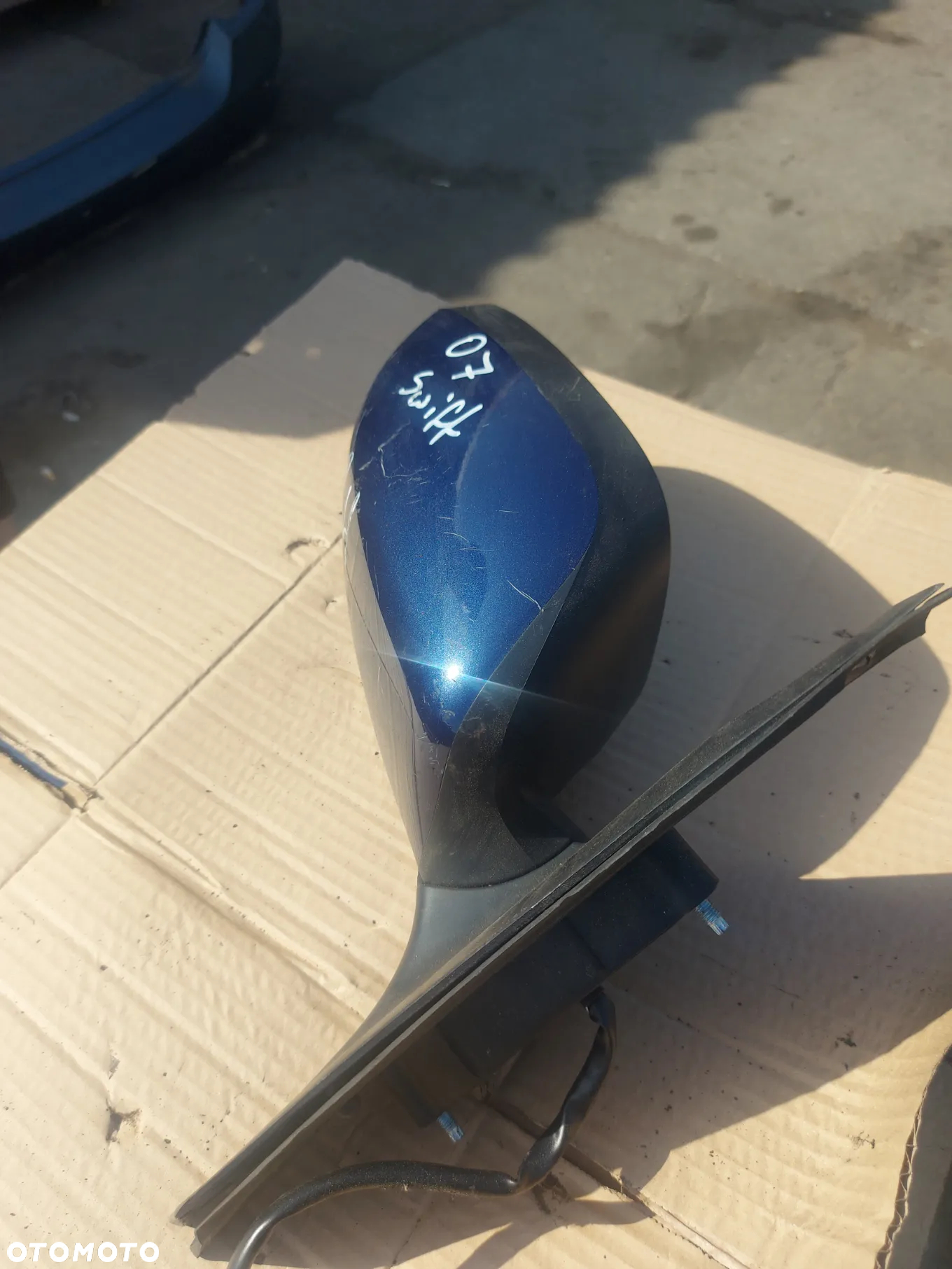 Lusterko prawe zewnętrzne Suzuki Swift '07r 5 pin - 7