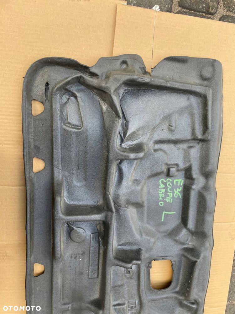 wygłuszenie wyciszenie drzwi lewe bmw e36 coupe cabrio 8236693 - 2