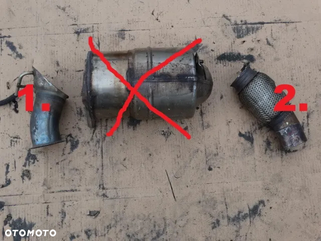 BMW DPF Flansza łącznik Elastyczny Złaczka Puszka 8514478 7810141 8515239 n47 E90 E87 116d 118d 120d 316d 320d 318d Katalizator - 3