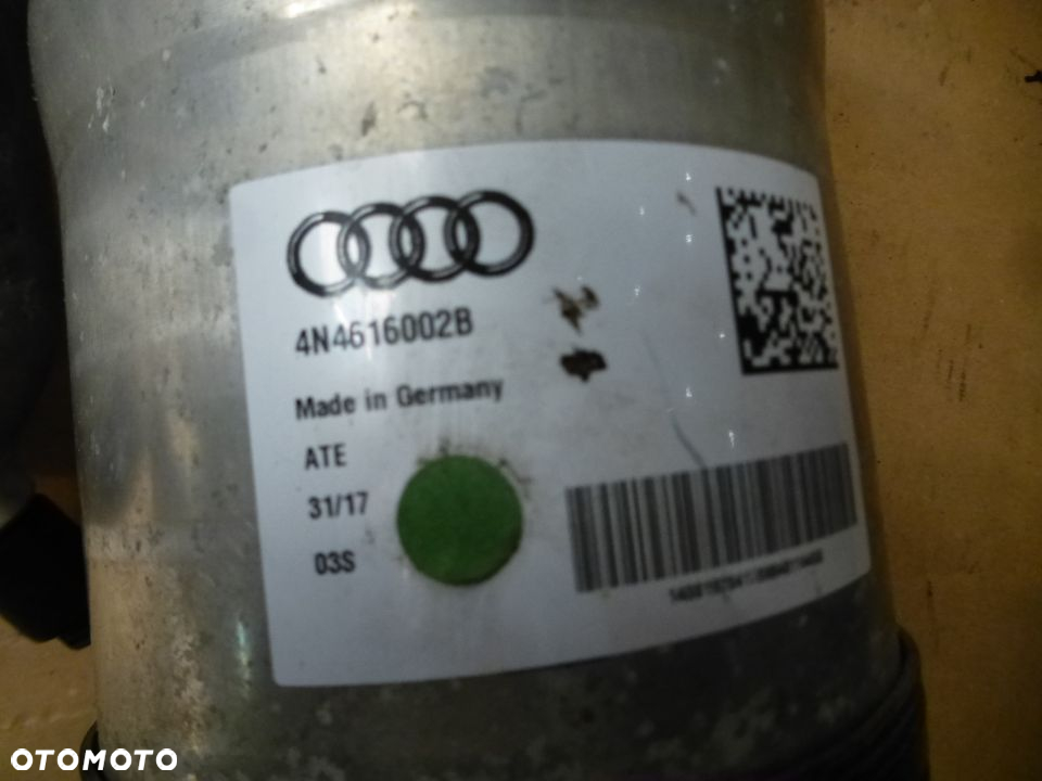 AUDI A8 D5 AMORTYZATOR PNEUMATYCZNY TYŁ 4N4616002B  gwa!!! - 2