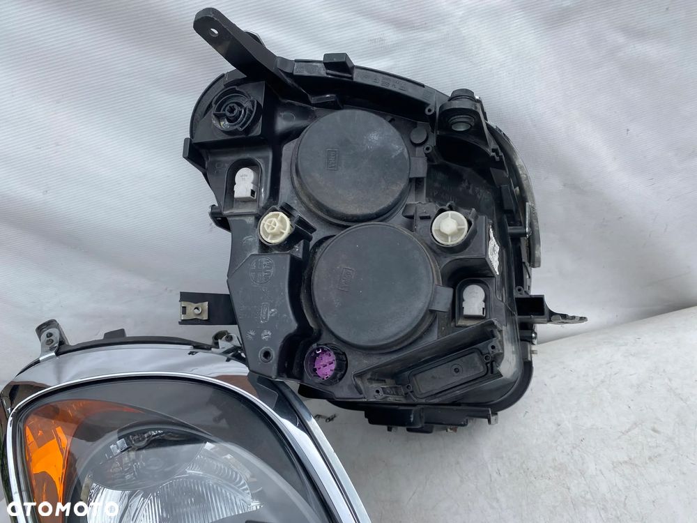 lampy alfa mito z ramkami czarne komplet eu całe - 4