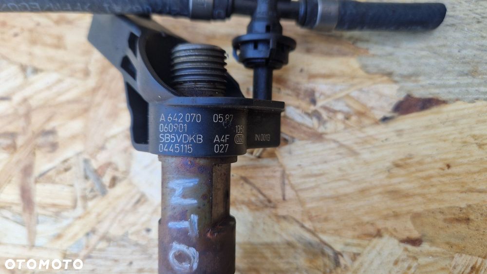 MERCEDES 3.0 CDI V6 WTRYSK WTRYSKIWACZE A642070 - 4