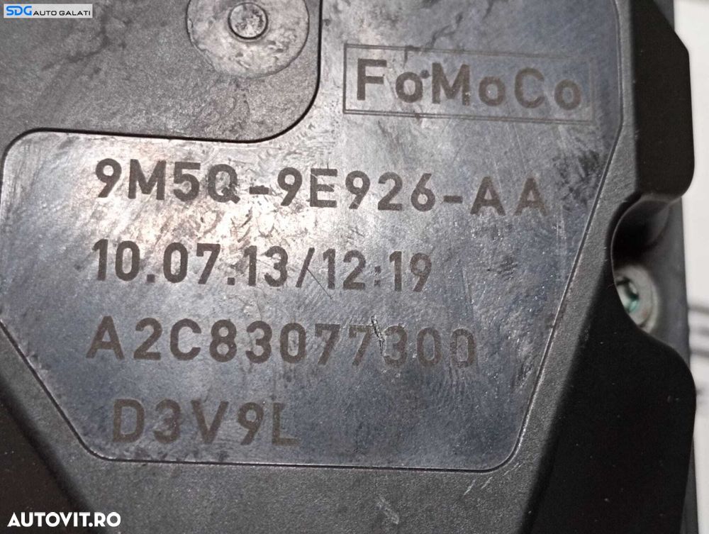 Clapeta Acceleratie Ford Galaxy 2 2.0 TDCI 2006 - 2015 Cod 9M5Q-9E926-AA [M5692] - 5