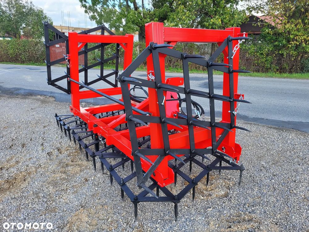 BRONY POLOWE HYDRAULICZNIE składane CIĘŻKIE *5pól *2 siłowniki *20 ząb - 6