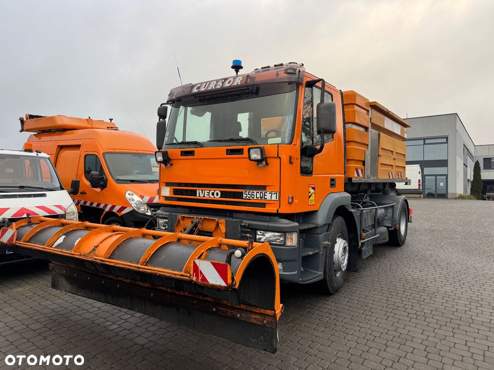 Iveco Eurotech 190E27 Hakowiec Solarka Piaskarka Specjalny Tylko 101tys km - 4