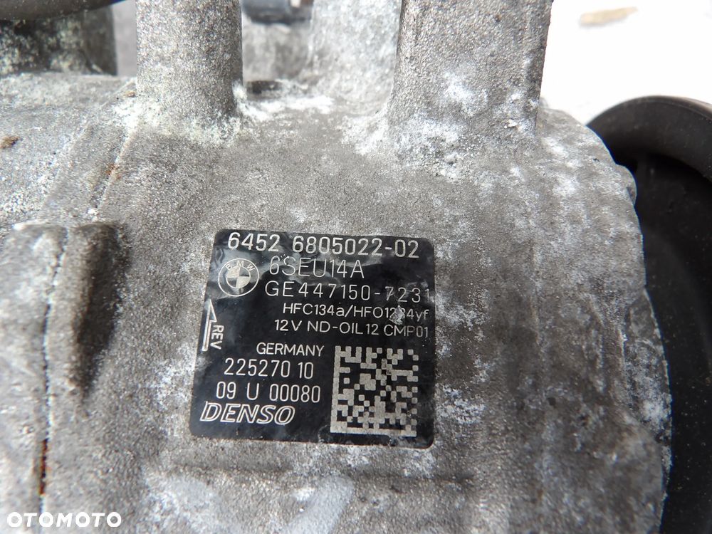 BMW - F30 - 3.0D - SPRĘŻARKA , KOMPRESOR KLIMATYZACJI - 6805022 - 2