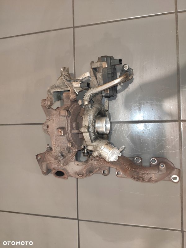 JAGUAR XF X250 3.0D TURBOSPRĘŻARKA NASTAWNIK TURBINA KPL ORYGINAŁ ZDROWA - 6