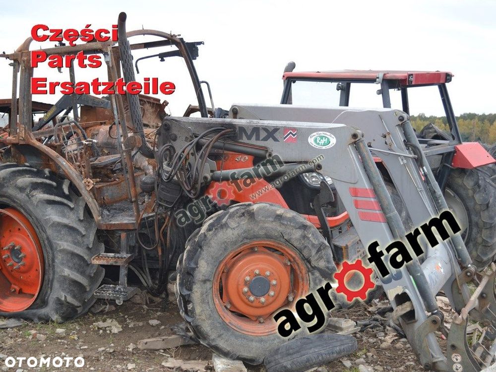 Kubota M9540 części, skrzynia biegów, silnik - 1