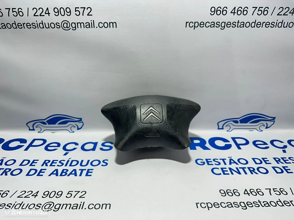 .Airbag Volante Guiador Original Citroen Berlingo 2 MK2 96454032X 2002 - 2010 - 1