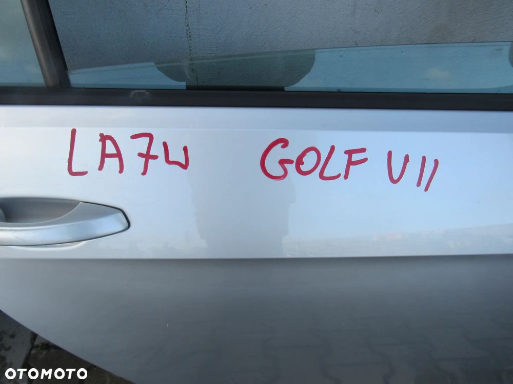 VW golf VII hb tył prawe drzwi la7w - 5