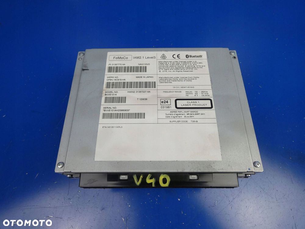 VOLVO V40 II V60 S60 II RADIO FABRYCZNE NAWIGACJA - 2
