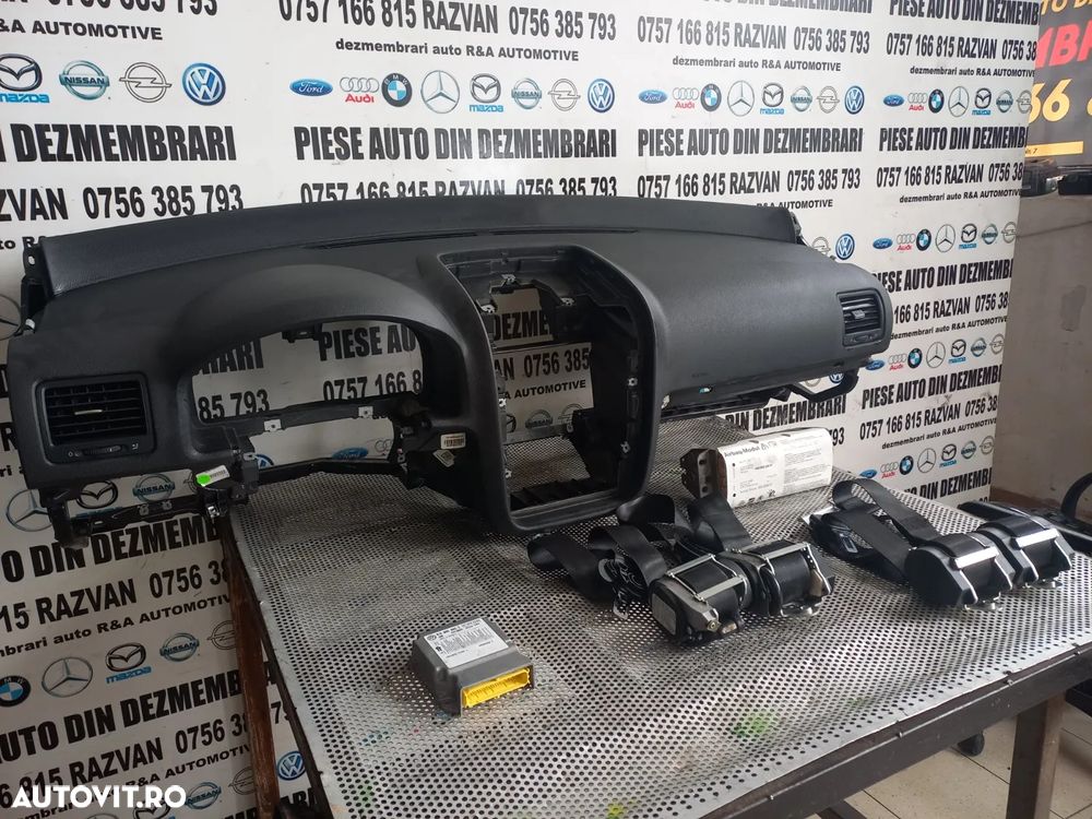 Plansa Bord Kit Airbag Vw Golf 5 An 2004-2005-2006-2007-2008-2009-2010 Dezmembrez Vw Golf 5 - 3