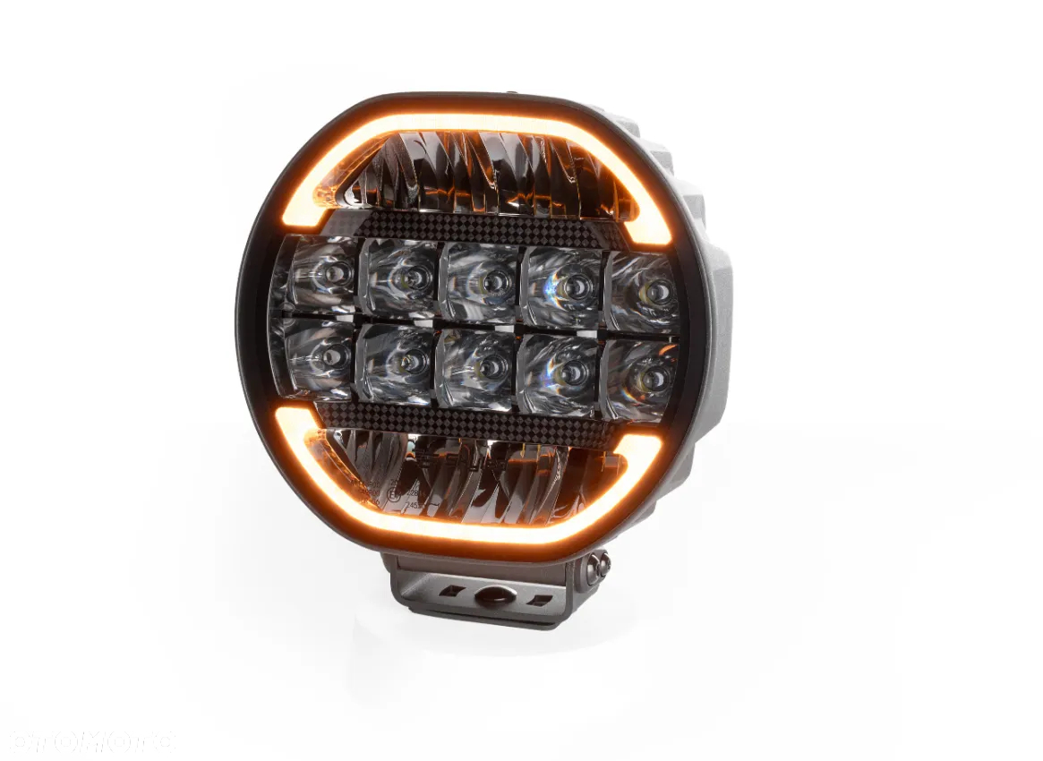 Halogen dalekosiężny reflektor Skyled SCALLOP 9X FI220 180W, z białym i pomarańczowym dynamicznym światłem pozycyjnym) R10/R148/R149 - 3