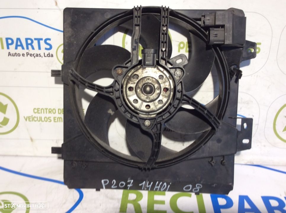Termoventilador de radiador para Peugeot 207