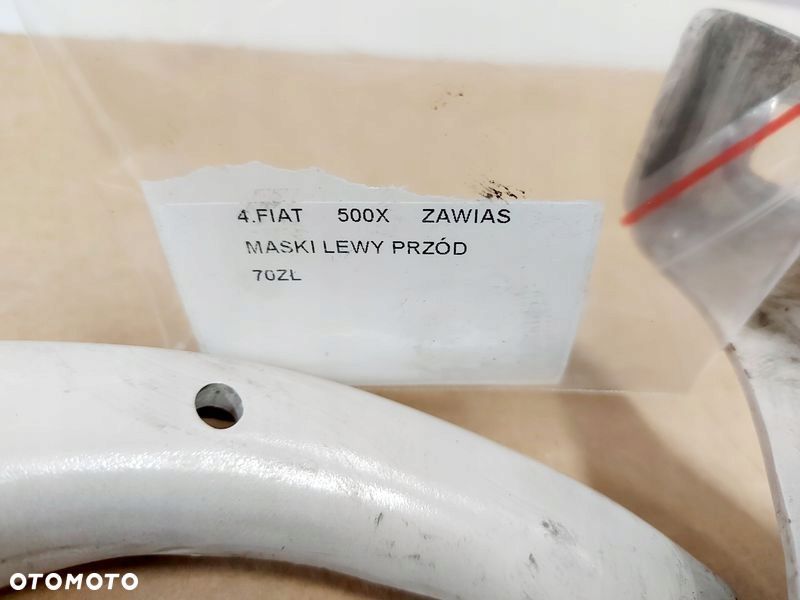 fiat 500x 500 x zawias maski pokrywy silnika lewy 331 - 4