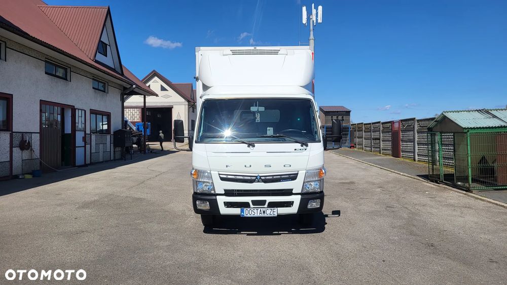 Mitsubishi Canter Fuso /Chłodnia/Mroźnia/kontener/ Izoterma/ Agregat Thermo King 450 e / Winda DHOLLANDIA 1500 KG / Mały przebieg tylko 91 tys Polski Salon ! - 2
