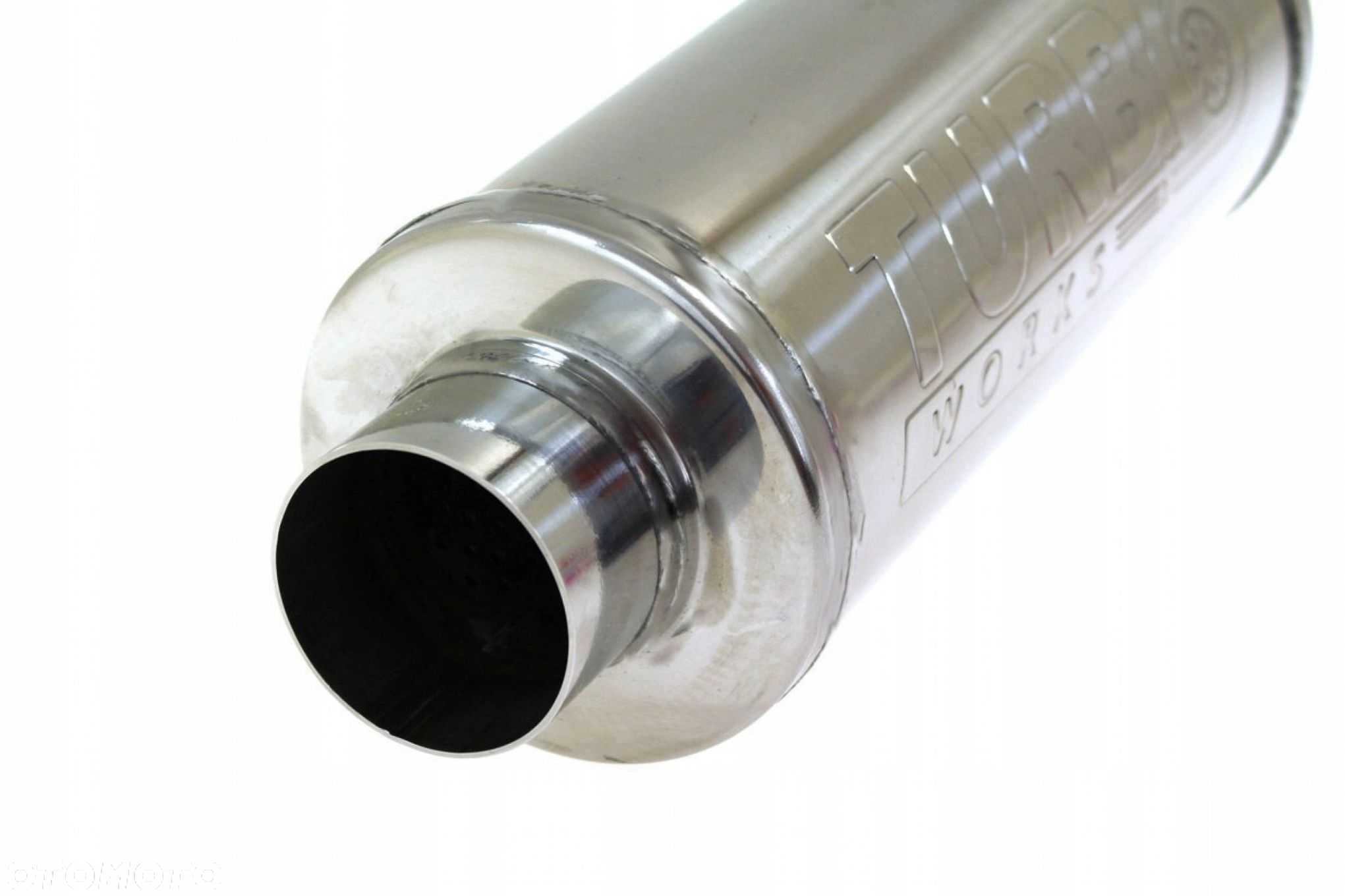 Tłumik Środkowy 70mm TurboWorks RS 304SS 450mm - 2