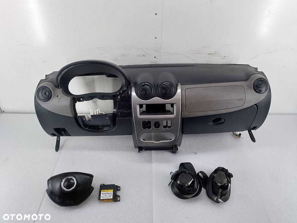 DESKA ROZDZIELCZA,KONSOLA PODUSZKI SENSOR PASY DACIA SANDERO I 1.2 BENZYNA - 1