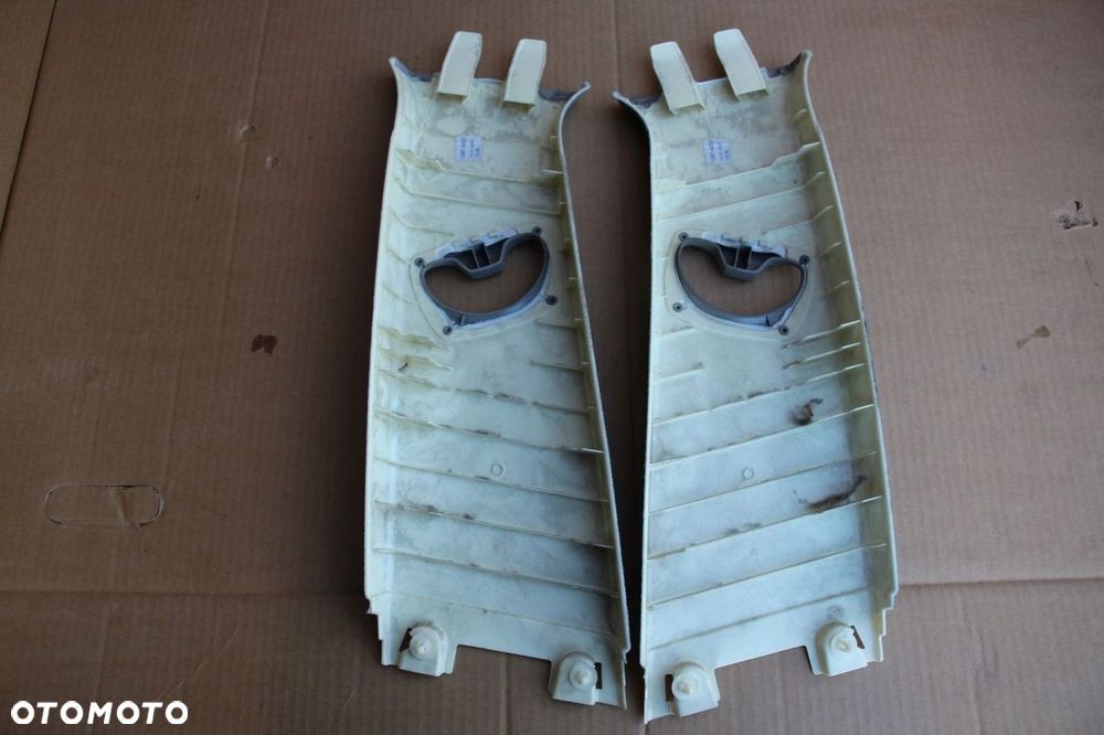 Osłony słupków B słupki BMW e90 e91 szare prawy lewy komplet - 1