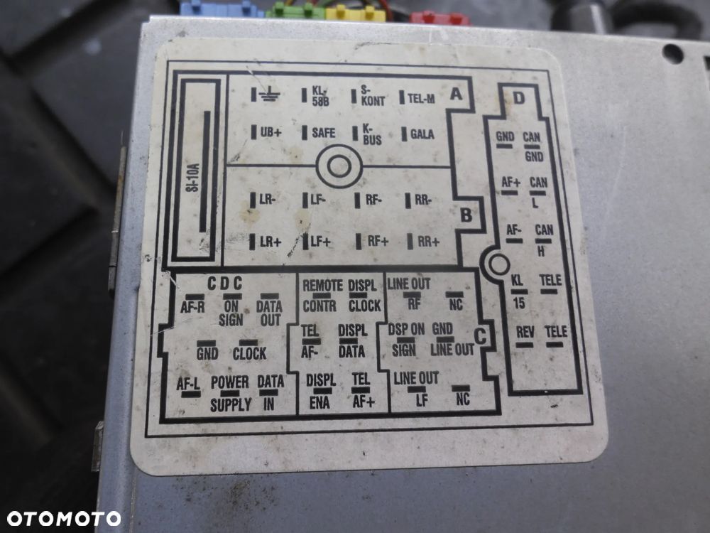 RADIO NAWIGACJA GPS VOLKSWAGEN PASSAT B5 LIFT 1J0035191C - 3