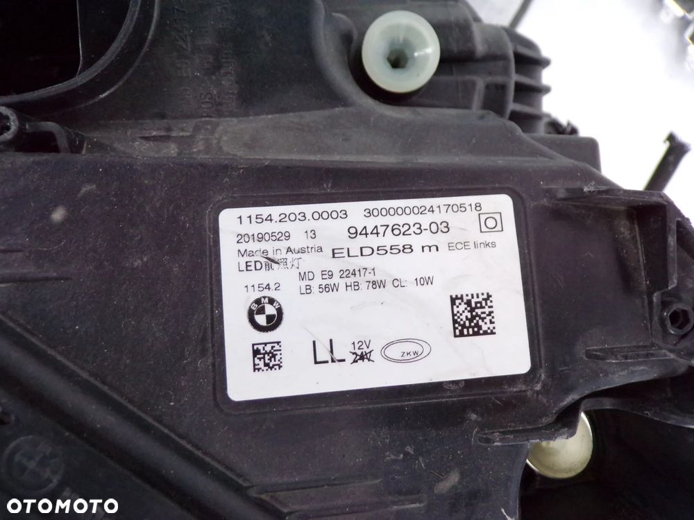 LAMPA LED  REFLEKTOR BMW G12 G11 PRZETWORNICA LED - 4