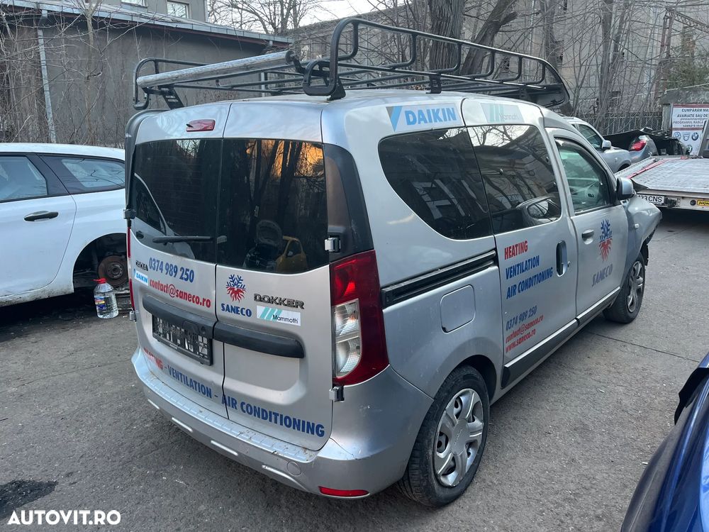 Dezmembrez Dacia Dokker 2018 1,5 DCI Euro6 55KW K9K-E6 gri - 4