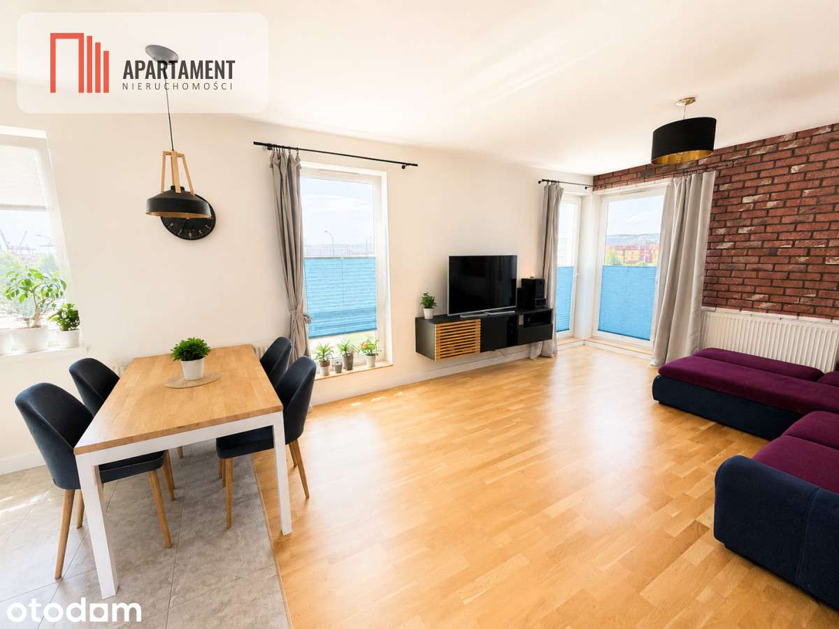72m2, 3 pokoje, balkon, hala garażowa