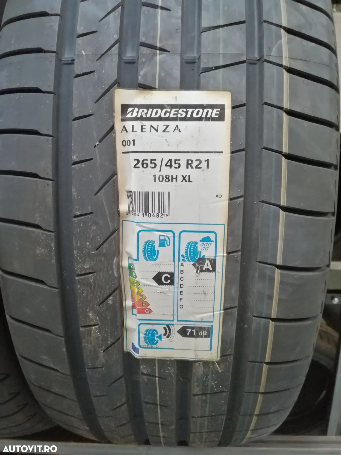 Anvelope noi vara 265/45 R21 BRIDGESTONE Alenza 001 108H XL - 1