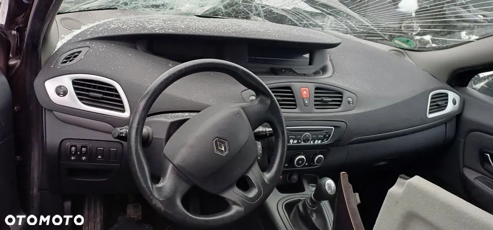 RENAULT SCENIC III 10r DESKA ROZDZIELCZA AIRBAG PASY - 1