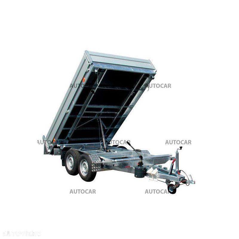 Vezeko Remorca basculabila Autocar Trip 35 electric fara rampe din aluminiu - 12