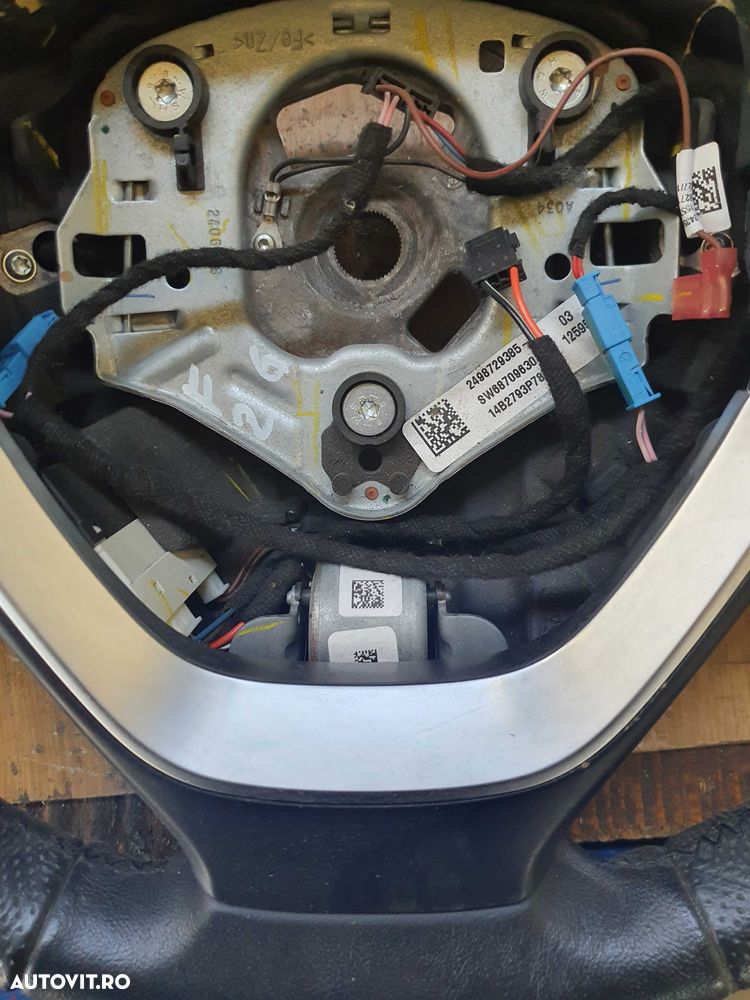 Volan sport cu vibratii,padele,asistenta banda bmw x3 f25,x4 f26 - 4