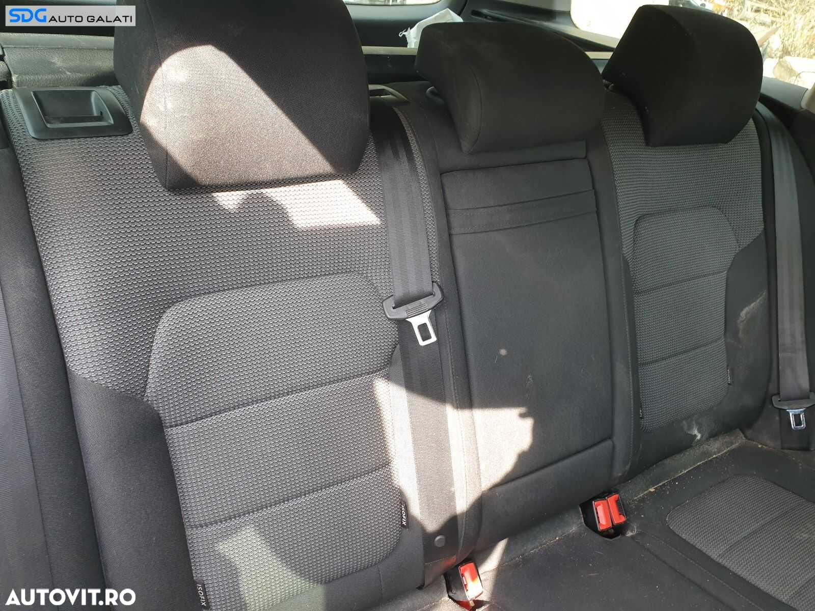 Interior Textil Scaune Fata Stanga Dreapta si Bancheta Sezut cu Spatar Volkswagen Passat B7 Break Combi 2010 - 2015 [0405] - 9