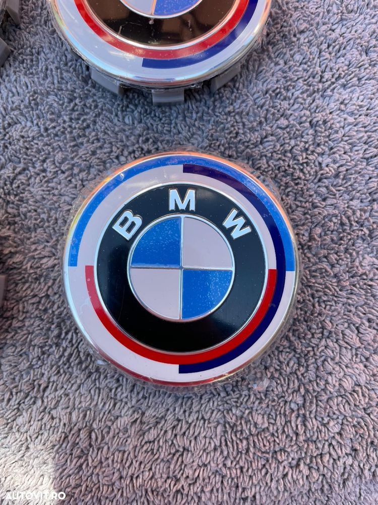 Set capace jante Bmw model aniversar 68mm 1,3,5,7 X3 X5 X6 - 3