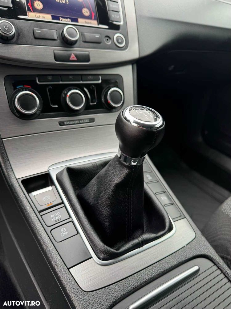 Maneta Nuca Schimbator cu Manson din Piele VW Volkswagen Passat B6 - 8