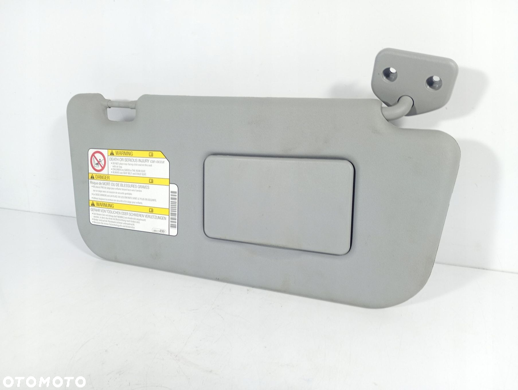 Mitsubishi Colt 6 VI 04-12 OSŁONA PRZECIWSŁONECZNA PRAWA PASAŻERA SŁONECZKO - 2