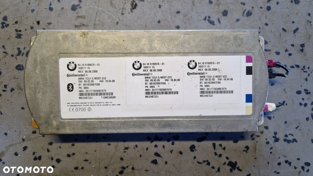 BMW E60 E61 MODUŁ BLUETOOTH 9199976 - 1