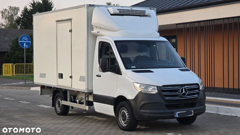 Mercedes-Benz SPRINTER 316 CDI 907❗❗NOWY MODEL / CHŁODNIA-MROŹNIA 7 PALET / -32*C +25*C / AGREGAT THERMOKING / ZASILANIE ZEWNETRZNE 230V / ZABUDOWA IGLOPOL / SERWIS ASO / SALON POLSKA / 1 WŁAŚCICIEL / JAK NOWY ❗❗ - 10