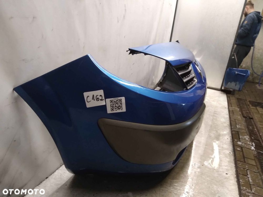 ^ ZDERZAK PRZÓD PRZEDNI DO RENAULT SCENIC 2 II TEI45 NIEBIESKI HALOGENY - 3