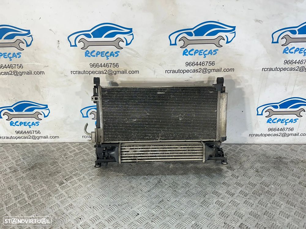 Conjunto Radiadores Agua Intercooler Original Opel Corsa D Z13DTJ 1.3 CDTi Diesel - 1