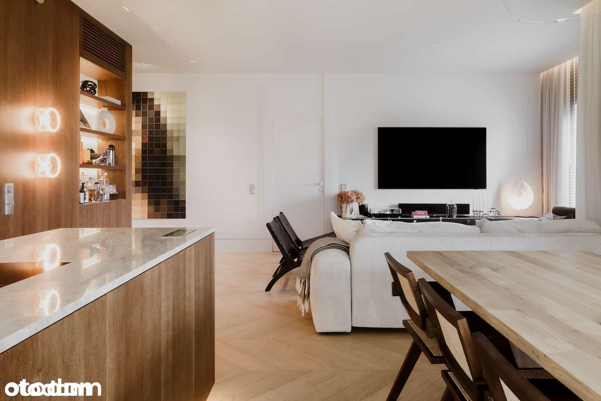 Apartament 90 m² z ogrodem 150 m² – 18 minut od Galerii Mokotów