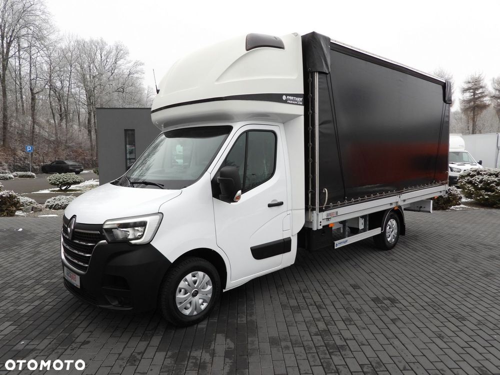 Renault MASTER PLANDEKA 10 PALET TEMPOMAT LEDY PNEUMATYKA KLIMATYZACJA  165KM - 19