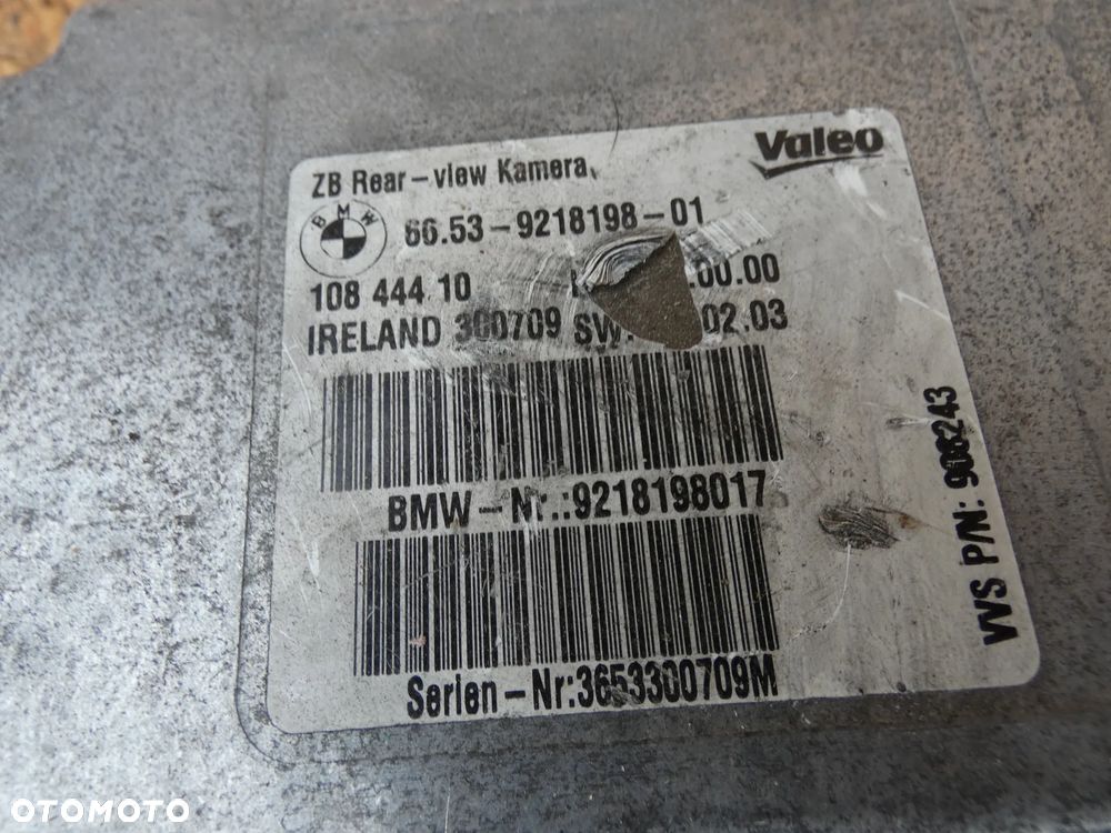 BMW F06 F10 F12  F10 F30  F01 MODUŁ KAMERY STEROWNIK  9215012  9218198  9259354 - 3