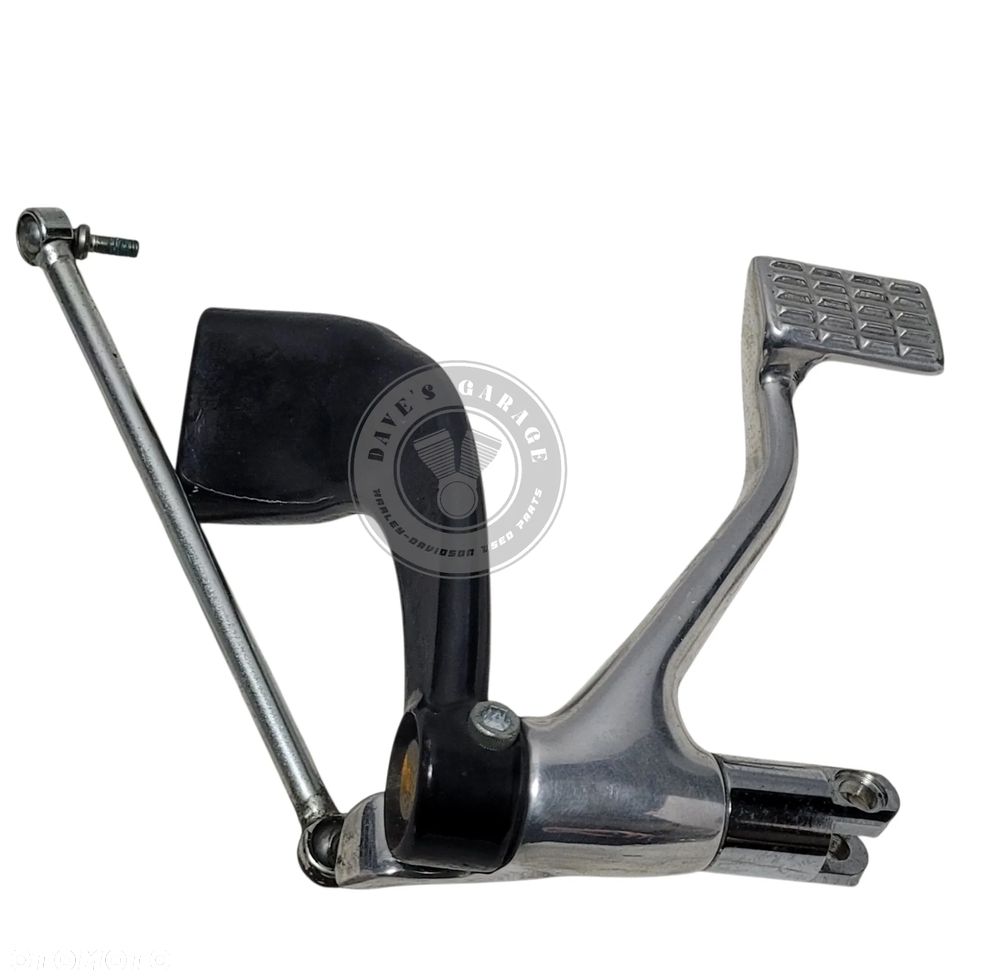 Set mocowanie podnóżka dźwignia hamulca Harley Davidson Sportster 42971-04 42541-04 - 1