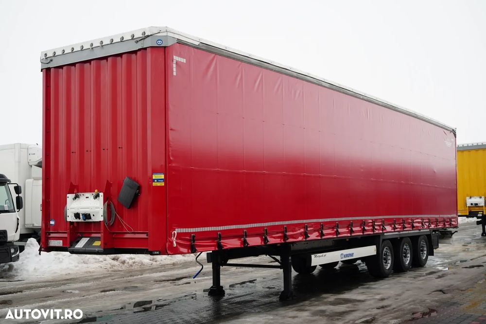 Krone CORTINĂ KRONE / MEGA / PUNȚĂ RIDICATĂ / ACOPERIȘ RIDICAT / PLATFORMĂ JOSĂ / - 3