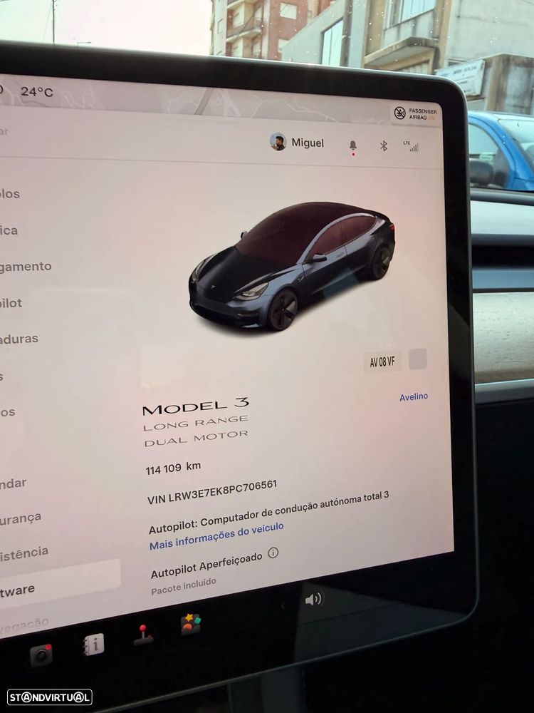 Tesla Model 3 Long Range Tração Integral Premium - 16