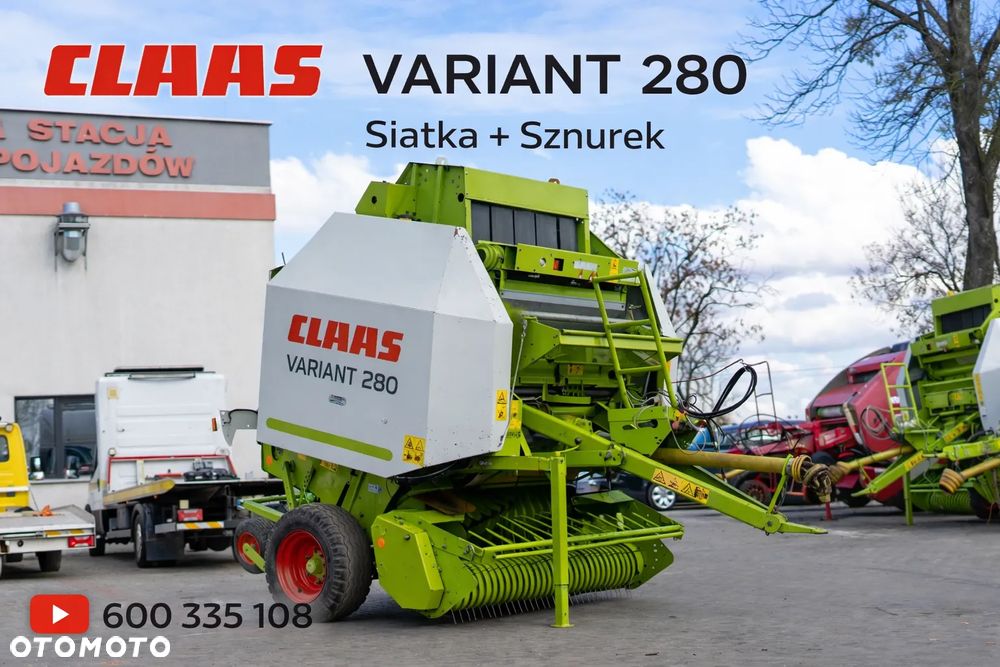 Claas VARIANT 280 Siatka Sznurek  Stan Idealny Posiadam wiele maszyn Prasa Ciągnik Rozrzutnik - 2
