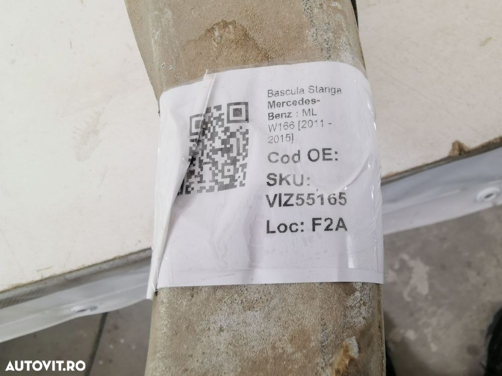 Bascula Stanga Mercedes-Benz ML W166 2011 2012 2013 2014 2015 Original - 8