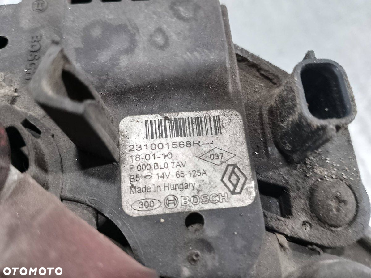 ALTERNATOR DACIA DOKKER 231001568R 1.6 Sce - 8