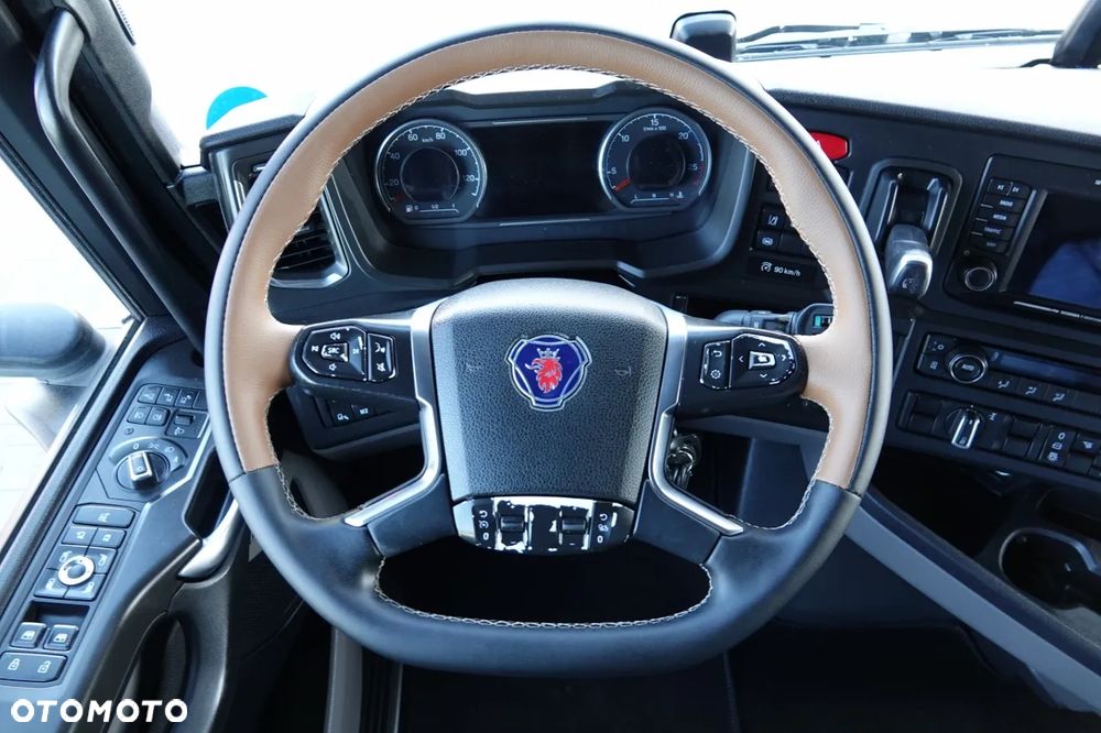 Scania S 500 / RETARDER / KLIMA POSTOJOWA  / ALUFELGI / OPONY 100% / PO KONTRAKCIE SERWISOWYM / SPROWADZONY - 28