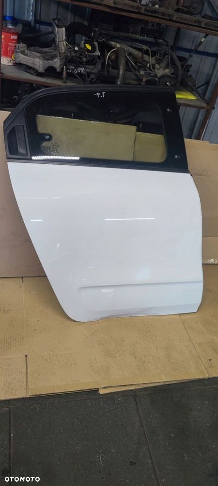 RENAULT TWINGO III 14-18r. DRZWI TYŁ TYLNE PRAWE KOMPLETNE DVQNJ